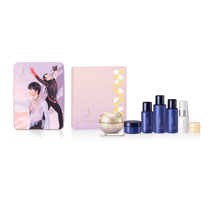 雪肌精みやび羽生結弦ドリームコフレバッグ付 GIFTミラー鏡付