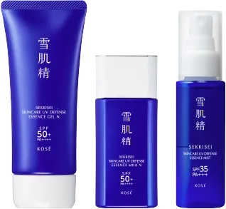 雪肌精 スキンケア UV エッセンス ジェル N、雪肌精 スキンケア UV エッセンス ミルク N、雪肌精 スキンケア UV エッセンス ミスト